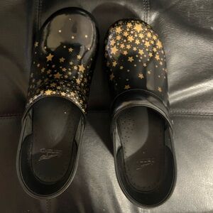 Fallling star Dansko clogs